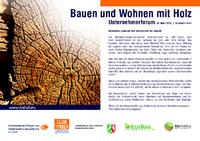 Bauen und Wohnen mit Holz Bauen und Wohnen mit Holz