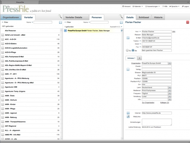 Euroforum vereinfacht Pressearbeit mit PressFile