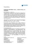 SCHNEIDER KREUZNACH fördert ?Treffpunkt Reling? mit Geldspende