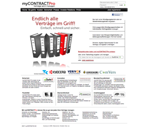 myCONTRACTPro.de ist online