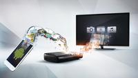 VideoWeb verwandelt den HDTV in Dia- und Film-Projektor sowie Musik-Abspielkonsole für Android Smartphone