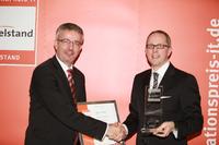 ARTNER EDV-Lösungen gewinnt auf der CeBIT 2012 den Innovationspreis-IT der Initiative Mittelstand mit seiner Lösung zur digitalen Bearbeitung von Eingangsrechnung