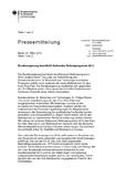Bundesregierung beschließt Nationales Reformprogramm 2012