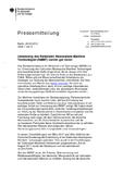 Umsetzung des Nationalen Masterplans Maritime Technologien (NMMT) kommt gut voran