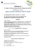 21. April, 10 Uhr:  „Region im Wandel – Biologische Vielfalt im Wandel“