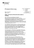Rösler: Die deutsche Wirtschaft kommt wieder in Schwung