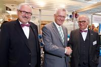 Hoher Besuch an der Hannover Messe