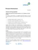 Umicore in 2012 gut gestartet