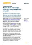 Aspera ist der Technologieführer für Lizenzmanagement-Lösungen