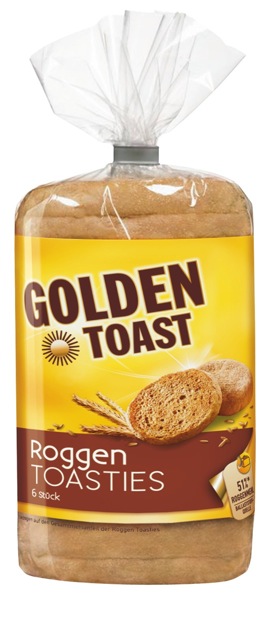 Knusprig-frisch und herzhaft-aromatisch – die neuen Roggen Toasties von GOLDEN TOAST
