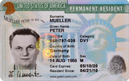 Losglück in der GreenCard-Lotterie macht 1.253 Deutsche zu neuen Auswanderern (BILD)