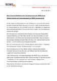 Neue Verantwortlichkeiten in den Vorstandsressorts der REWE Group