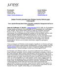 Juniper Networks präsentiert neue Mykonos Security Software gegen Onlineangriffe