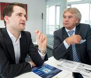 Johannes Vogel (FDP) besuchte iGZ-Bundesgeschäftsstelle: „Zeitliche Staffelung im Tarifvertrag  die richtige Antwort“