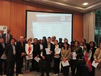 1. Diplomverleihung des Unternehmerführerscheins in Paris