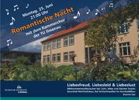 Romantische Nacht mit dem Kammerchor der TU Ilmenau Romantische Nacht mit dem Kammerchor der TU Ilmenau