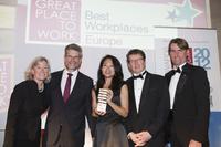 National Instruments als einer der besten Arbeitgeber in Europa ausgezeichnet