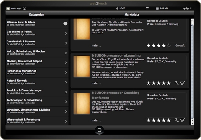 Als Autor oder Coach mit Web2Touch Geld verdienen – und sein Wissen teilen