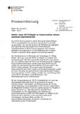 Rösler: Neue OECD-Regeln zu Exportkrediten stärken deutsche Exportwirtschaft