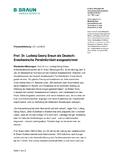Prof. Dr. Ludwig Georg Braun als Deutsch-Brasilianische Persönlichkeit ausgezeichnet