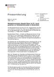 Monopolkommissionübergibt Rösler ihr XIX. Hauptgutachten zur Wettbewerbssituation in Deutschland