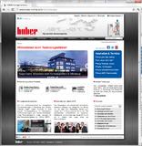 Huber mit neuer Website