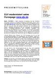 DJV modernisiert seine Homepage www.djv.de