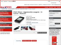 maxess eröffnet Online-Shop für mobile Lösungen