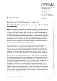 Zertifizierung im Facility Management expandiert
