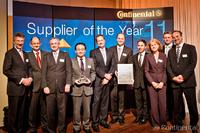 Die Continental Automotive Group zeichnet Renesas Electronics mit dem „Supplier of the Year 2011“ Award in der ASIC-Kategorie aus