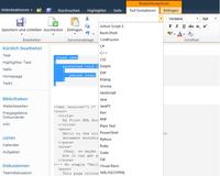 SharePoint Wiki-Erweiterung für Entwicklungen auf dem Markt