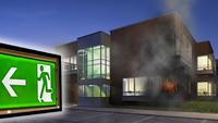 Brandlast-Prüfbescheinigung für großflächige Industrie-Displays