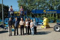 Fünf junge Menschen starten mit Gardemann hoch hinaus Fünf junge Menschen starten mit Gardemann hoch hinaus