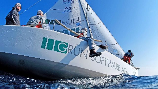 GRÜN Software AG engagiert sich im Segelsport