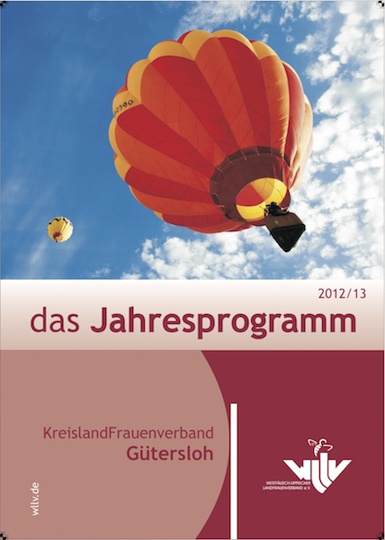 Programmheft 2012/2013 des KreislandFrauenverbandes Gütersloh erschienen