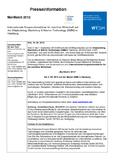 Internationale Kooperationsbörse für maritime Wirtschaft auf der Shipbuilding, Machinery&Marine Technology (SMM) in Hamburg