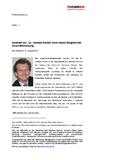 inconso AG: Dr. Oswald Römer wird neues Mitglied der Geschäftsleitung