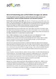 Microsoft Advertising setzt auf Rich Media-Lösungen von Adform
