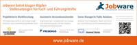 Jobware bringt Stellenanzeigen in die F.A.Z.