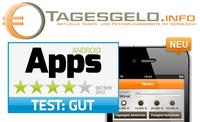 Einfach und effektiv? Top-Bewertung für Tagesgeld.info App