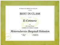 Ausgezeichnetes Webdesign von Euroweb