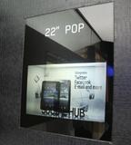 transparente Displays für Schaufenster, Schaukasten