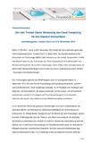 Ein Jahr Trusted Cloud: Bedeutung von Cloud Computing für den Standort Deutschland