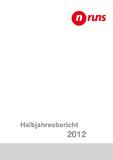 Veröffentlichung der Halbjahreszahlen 2012 der n.runs AG (ohne VITEC)