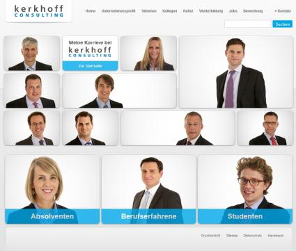 Kerkhoff Consulting mit neuer Karriere-Website (BILD)
