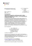 Staatssekretär Burgbacher und Staatssekretär Dr. Müller stellen erste Ergebnisse des Projekts „Tourismusperspektiven in ländlichen Räumen“ vor