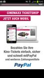 Noch mehr Komfort: Kino-Tickets mobil mit PayPal bezahlen