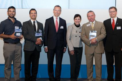 testCloud, Transinsight und UPcload gewinnen Detecon ICT Award / Preisverleihung bei Feier zur Eröffnung des Detecon-Hauptsitzes in Köln (BILD)
