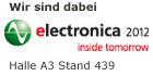 electronica 2012 bietet Plattform für neueste Produktgeneration