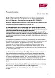 BvD informiert EU-Parlamentarierüber praxisnahe Vorschläge zur Konkretisierung der EU-DSGVO